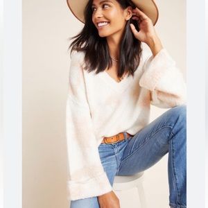 Anthropologie Maggie Bell-Sleeved Sweater